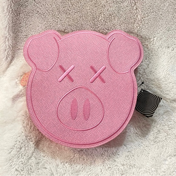 ✨🆕💖🐷🍭JEFFREE STAR COSMETICS X SD SHANE DAWSON PINK PIG BAG/PURSE🍭🐷💖 - Picture 4 of 9